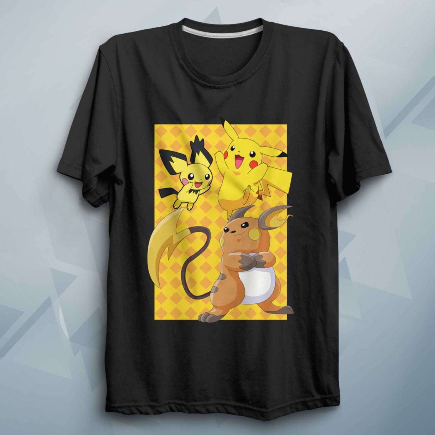 PKMN Pikachu Evolution T Shirt Anime Shirt - FLUX DESIGNS