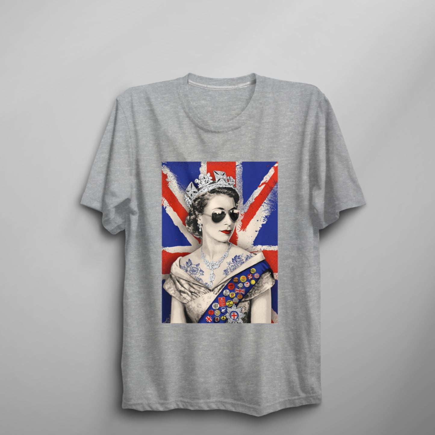 Queen Elizabeth T Shirt 70th Platinum Jubilee - FLUX DESIGNS