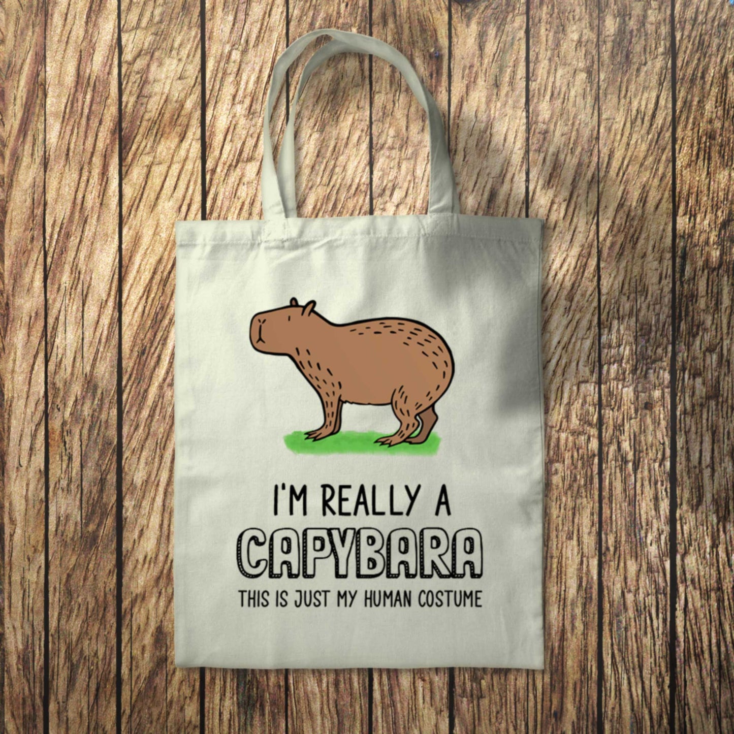 I'm Really a Capybara Tote Bag 10L Bag