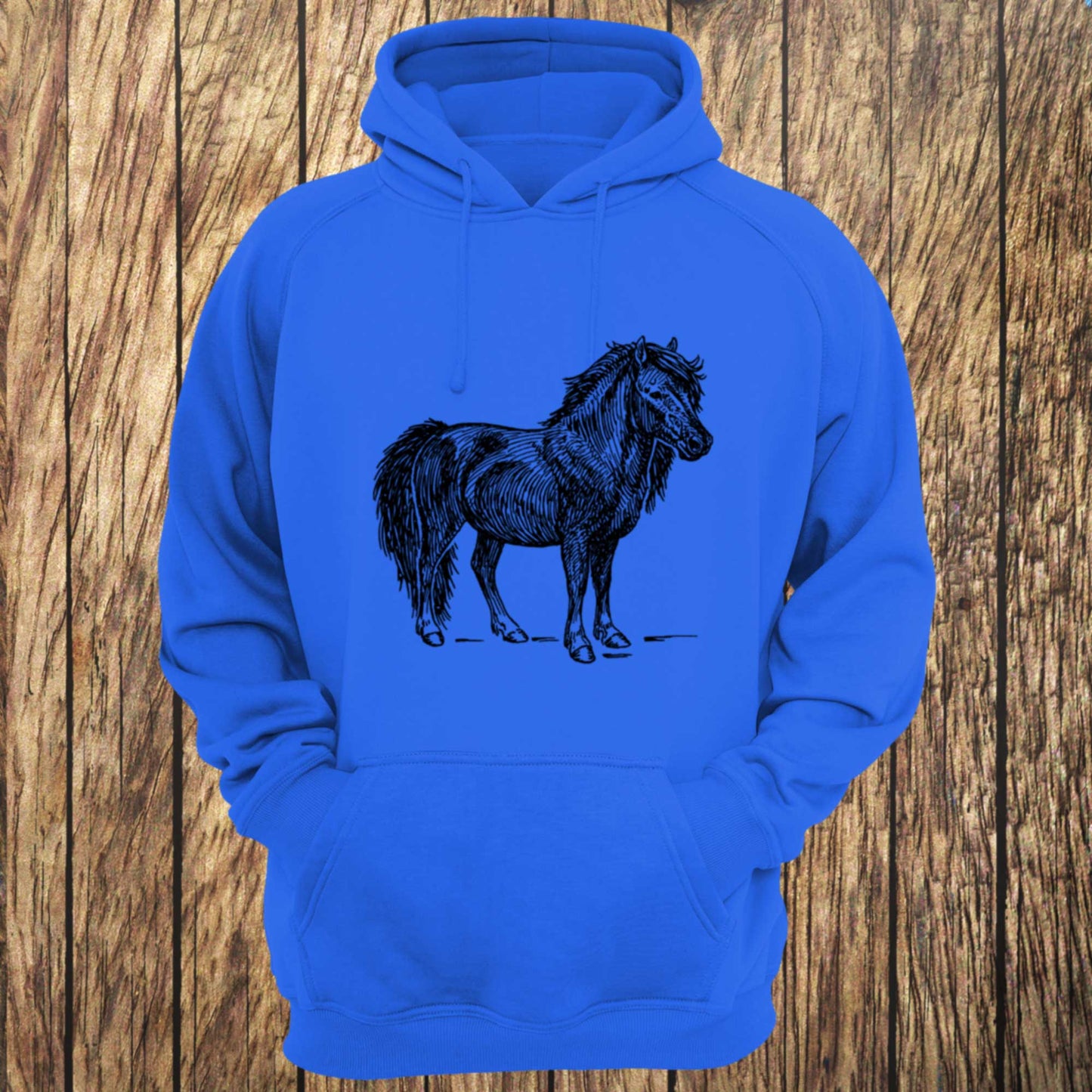 Shetland Pony Unisex Hoodie