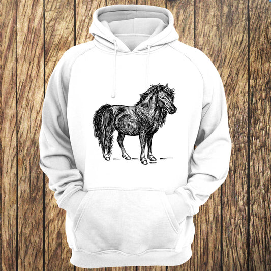 Shetland Pony Unisex Hoodie