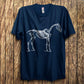 Skeleton Horse T Shirt