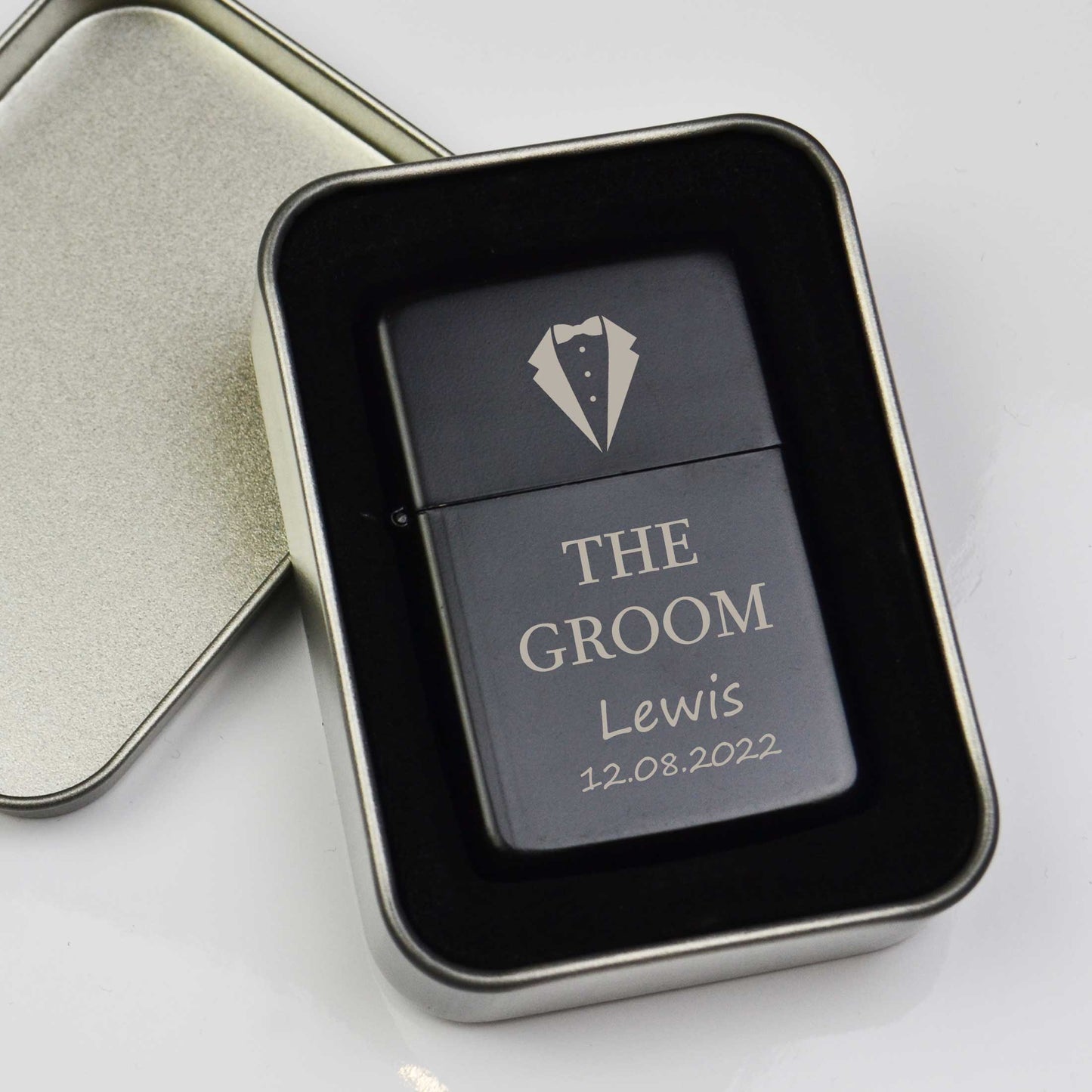 Personalised Wedding Lighter Wedding Favour Gifts - FLUX DESIGNS