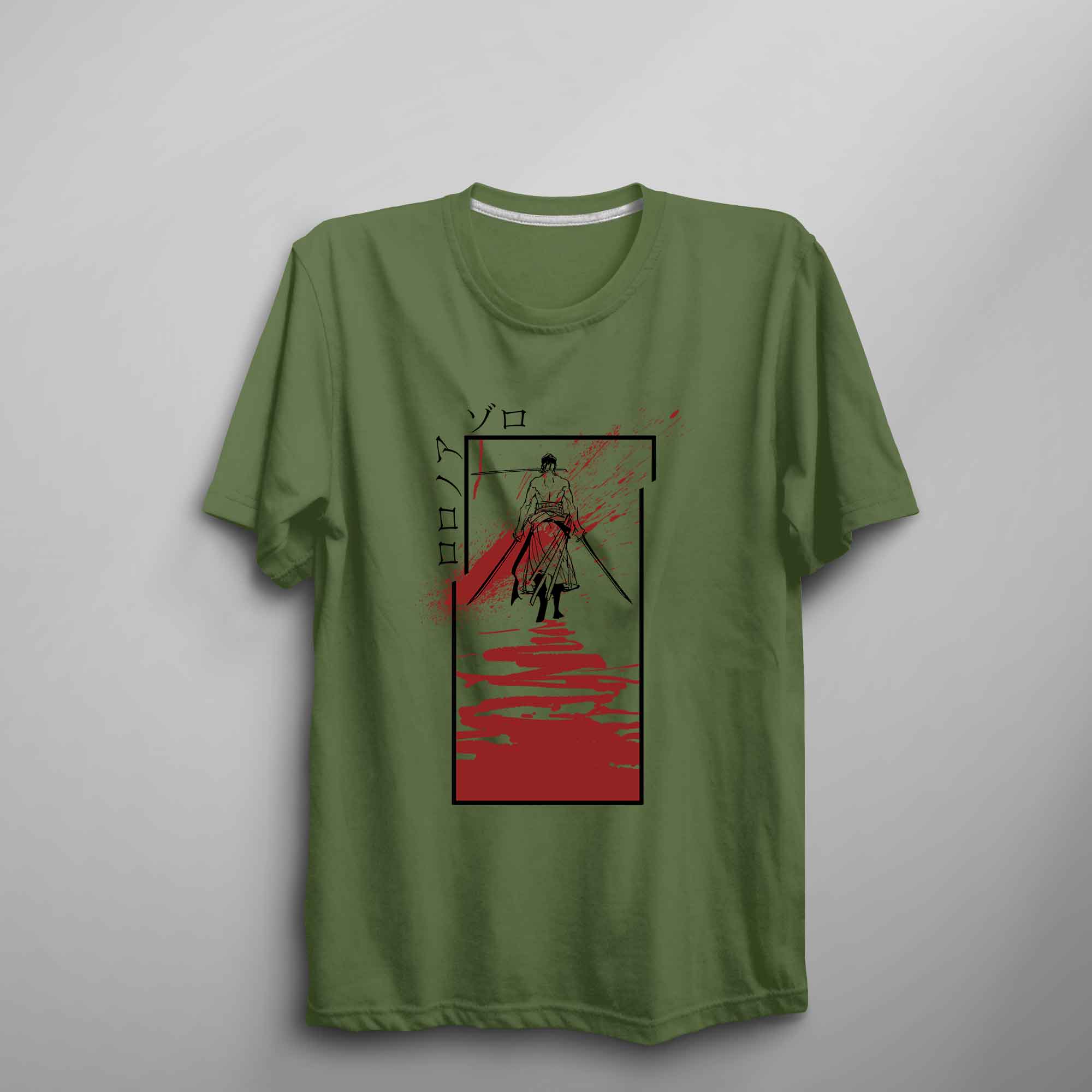 Koton ANIME CREW NECK SHORT SLEEVE - Print T-shirt - green - Zalando.de