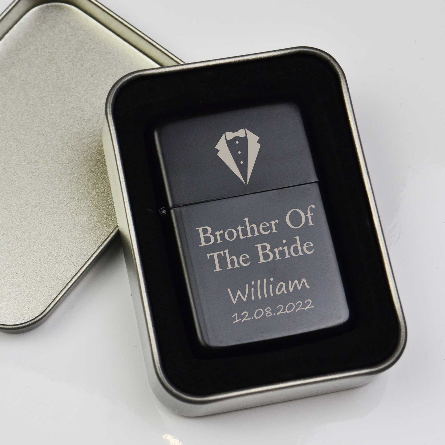 Personalised Wedding Lighter Wedding Favour Gifts - FLUX DESIGNS