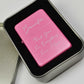 Personalised Cat Pink Lighter Custom Message Lighter - FLUX DESIGNS